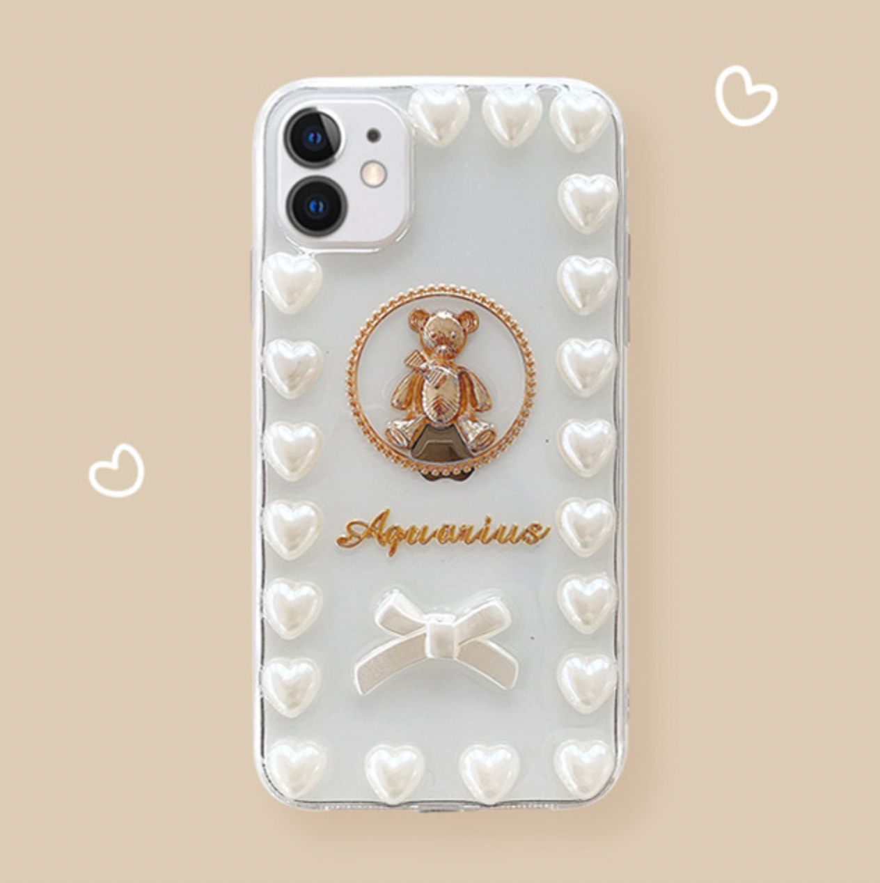 GOLD BEAR iPhone CASE