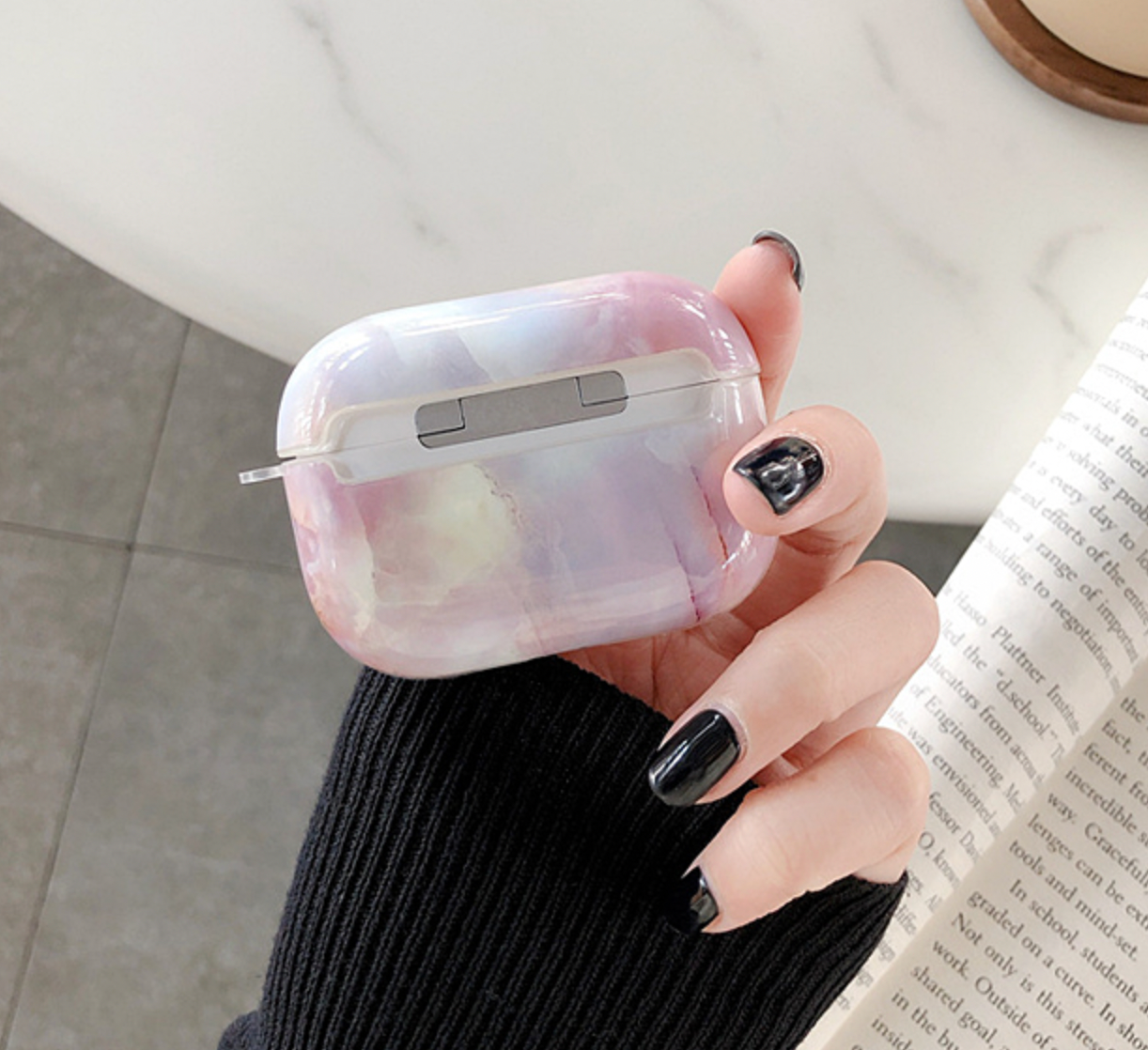 PASTEL MARBLE AIPPODS CASE【予約】