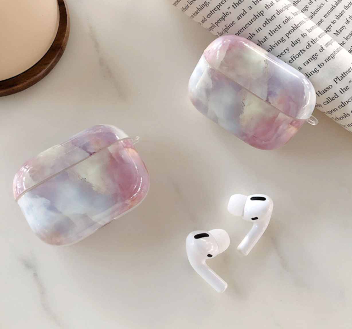 PASTEL MARBLE AIPPODS CASE【予約】