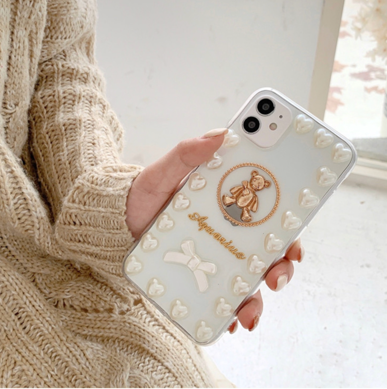 GOLD BEAR iPhone CASE